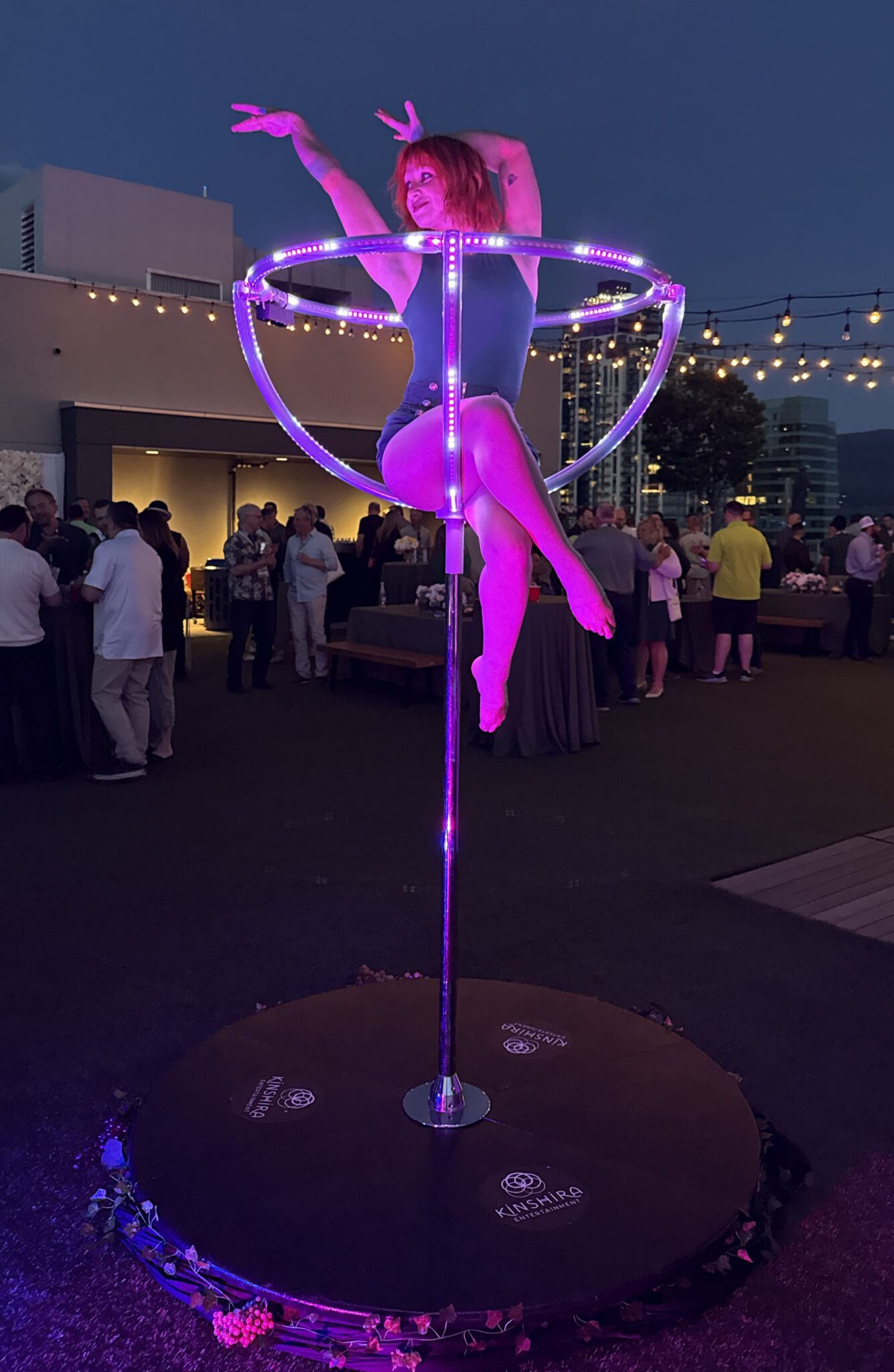 Wine Glass Aerialist