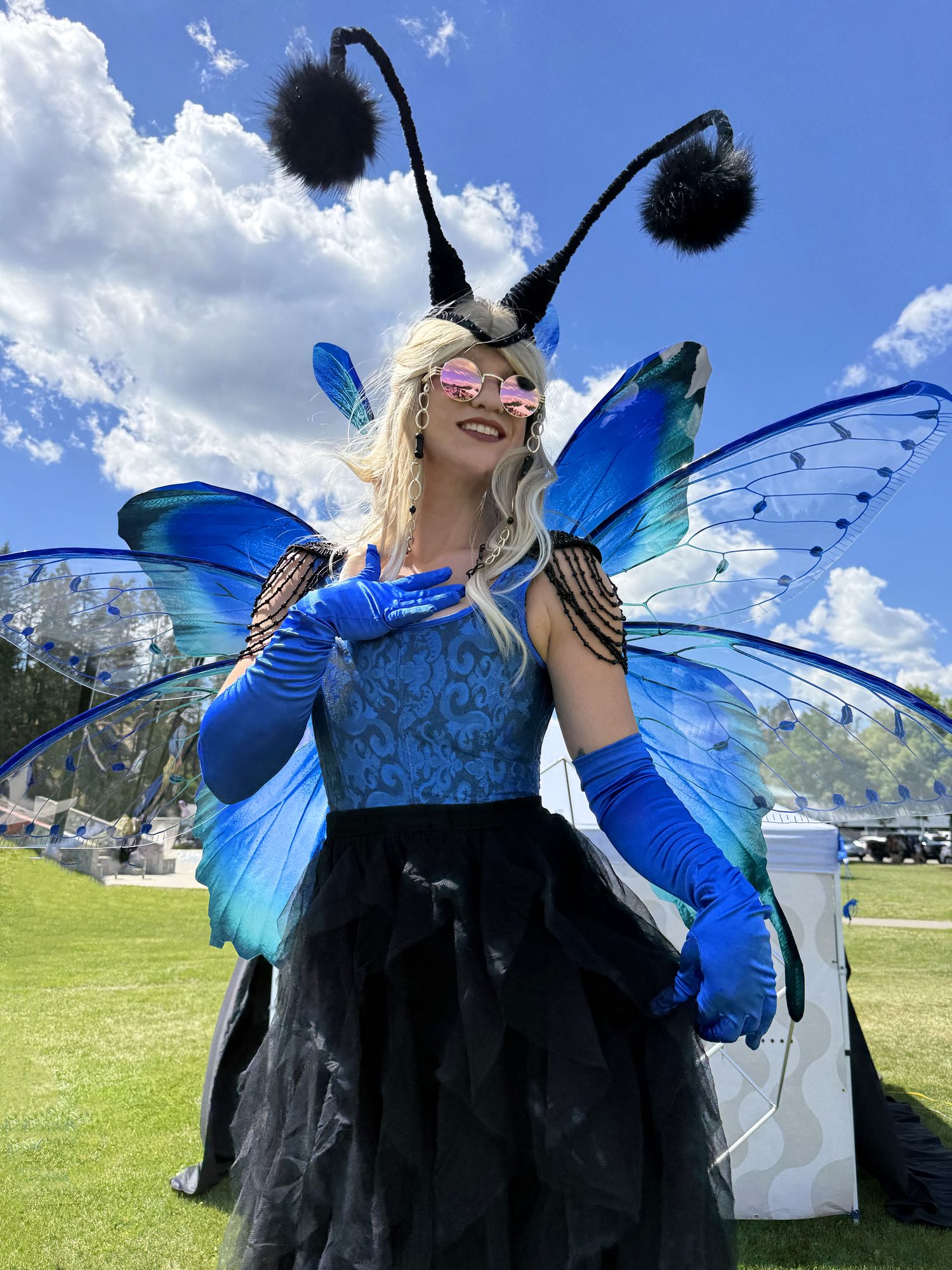 Butterfly Stilt Walker Entertainers in Cranbrook, BC