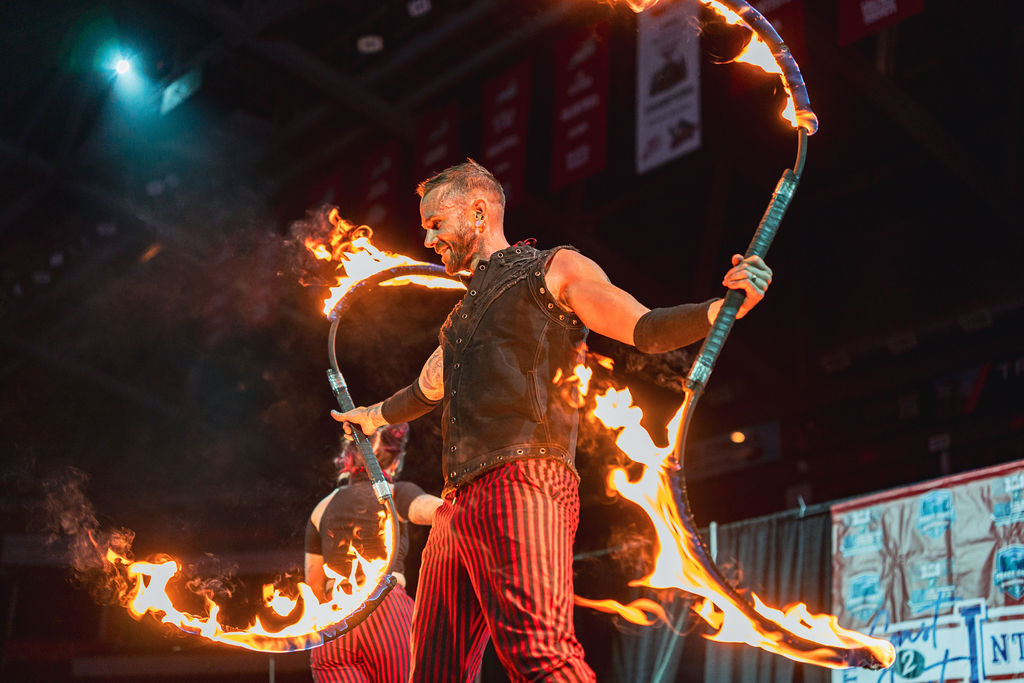 Fire Performer Fire Dancers in Cranbrook, BC